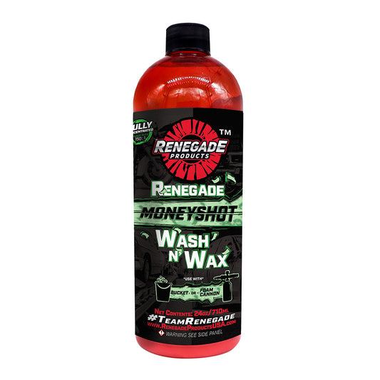 Renegade Moneyshot Wash & Wax 24 Oz